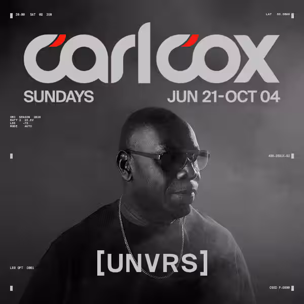Carl Cox at UNVRS Ibiza